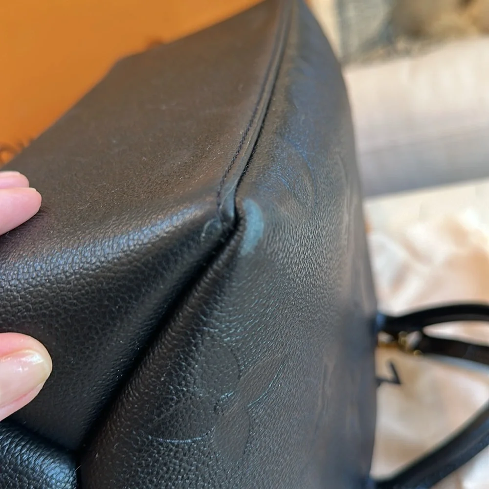 LOUIS VUITTON PETIT PALAIS Handbag (Noir) - Picture 9 of 14